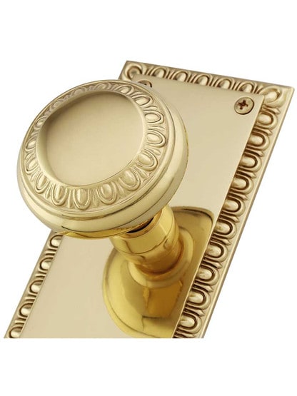 Alternate View 2 of Ovolo Entry Door Set, Keyed Alike with Matching Knobs.