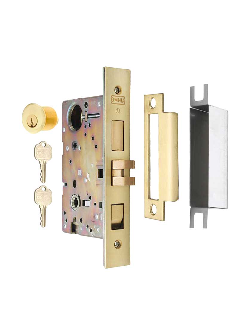 Antoinette Premium Mortise Entry Set with Marquis Levers