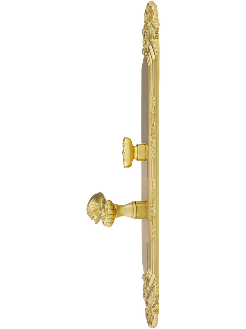 Antoinette Premium Mortise Entry Set with Louis XV Levers