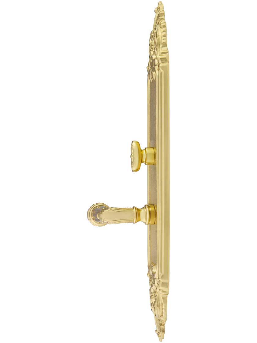 Valmont Premium Mortise Entry Set with Marquis Levers