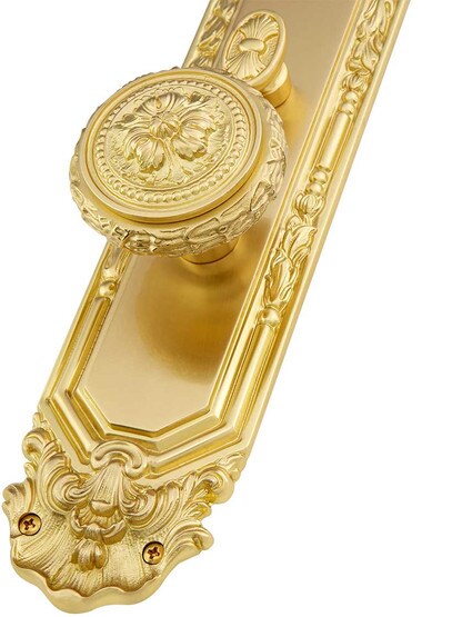 Alternate View 3 of Antoinette Premium Thumb-Latch Mortise Entry Set.