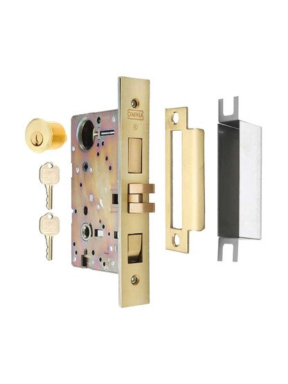 Alternate View 7 of Antoinette Premium Thumb-Latch Mortise Entry Set.