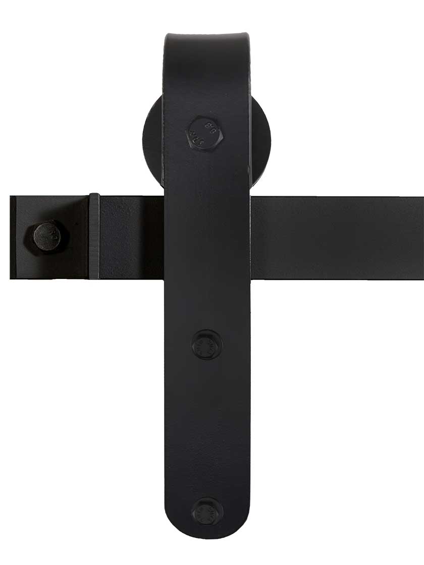 RoundedEnd Single Barn Door FlatTrack Hanging Kit House of Antique