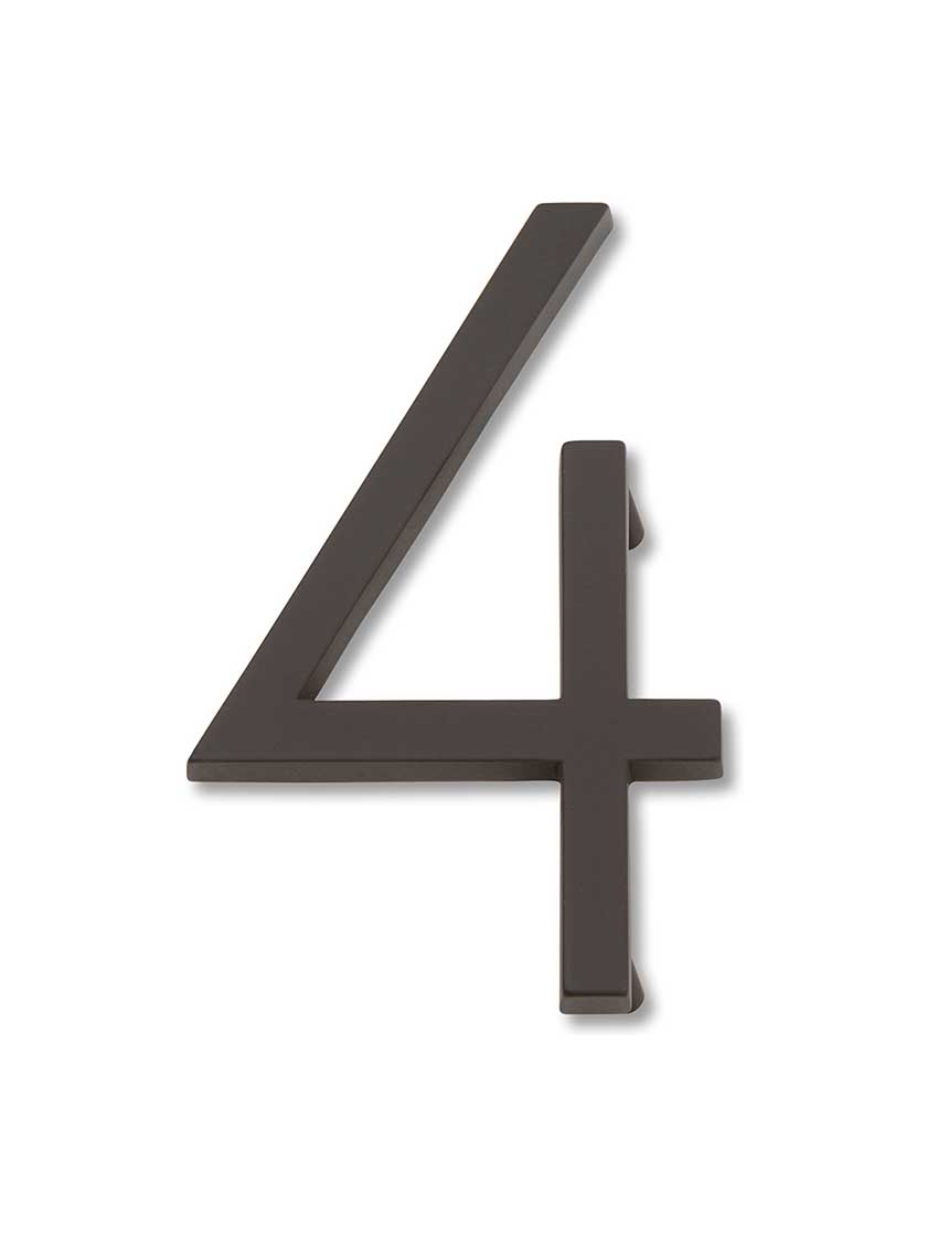 Avalon House Numbers - 4 1/2" Height