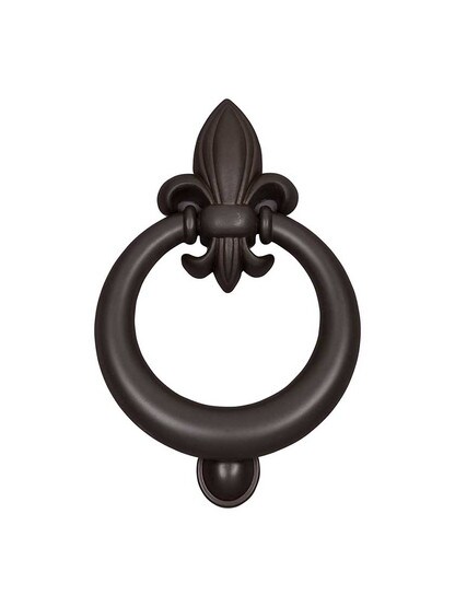 Alternate View 2 of Dauphin Door Knocker.