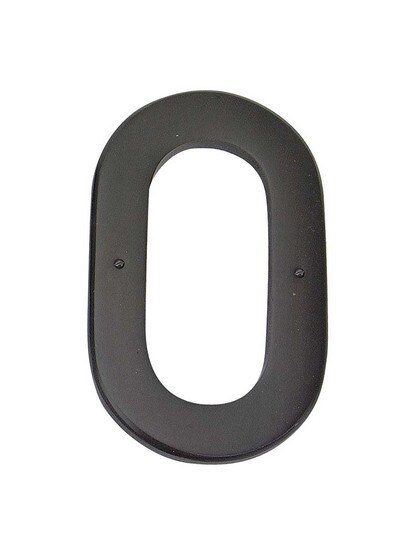 Alternate View of Davenport House Numbers - 5 1/2 inch Height.