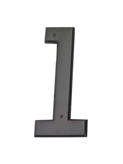 Alternate View 2 of Davenport House Numbers - 5 1/2 inch Height.