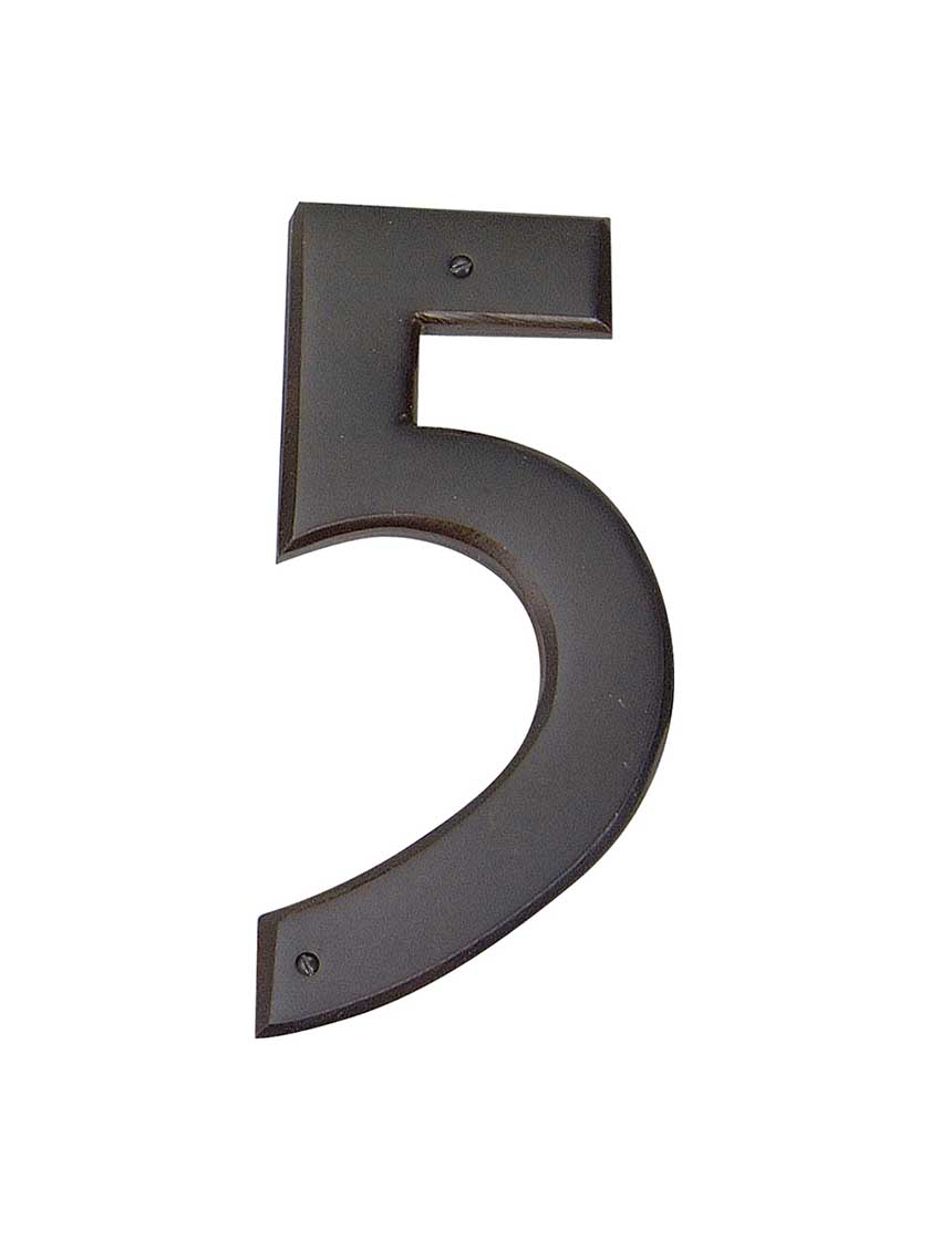 Alternate View 6 of Davenport House Numbers - 5 1/2 inch Height.