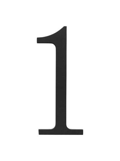 Alternate View 2 of Traditionalist House Numbers - 6 inch Height.