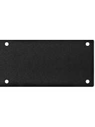 Aluminum Kick Plate With Lifetime Weathered Black Finish