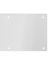 Stainless Steel Kick Plate With Bright Polished Finish