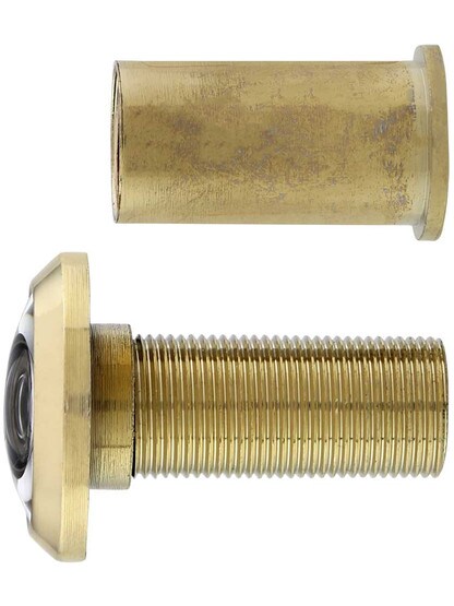 Alternate View of 200 Degrees Wide Angle Door Viewer.