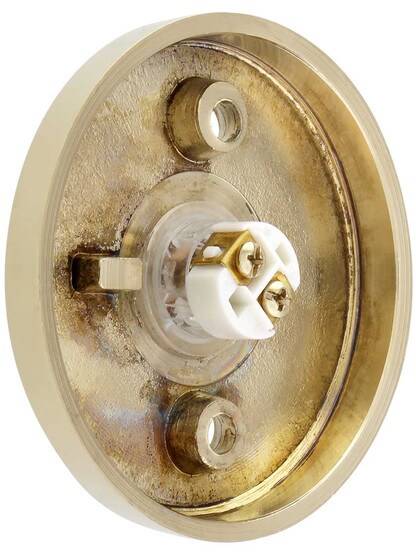 Alternate View 2 of Doorbell Button with Classic Rosette.