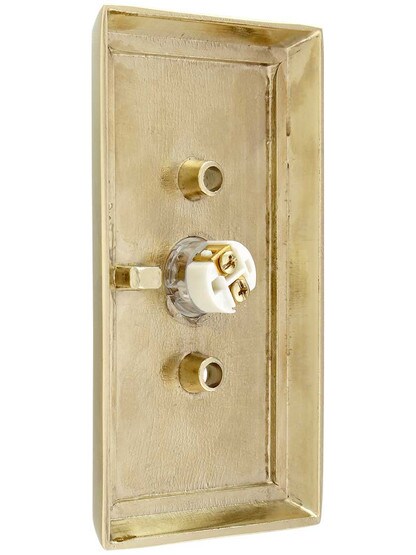 Alternate View 2 of Doorbell Button with Providence Rosette.