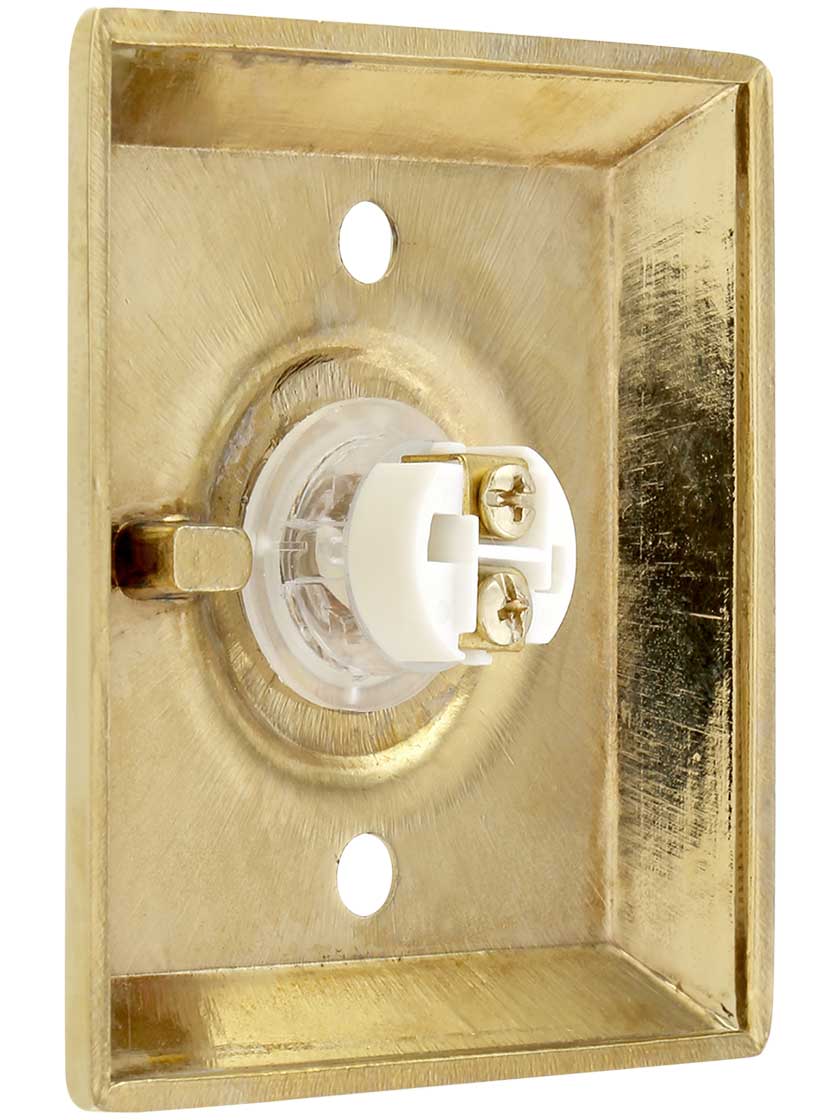 Alternate View 2 of Doorbell Button with Quincy Rosette.