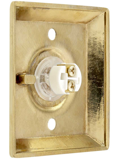 Doorbell Button with Quincy Rosette