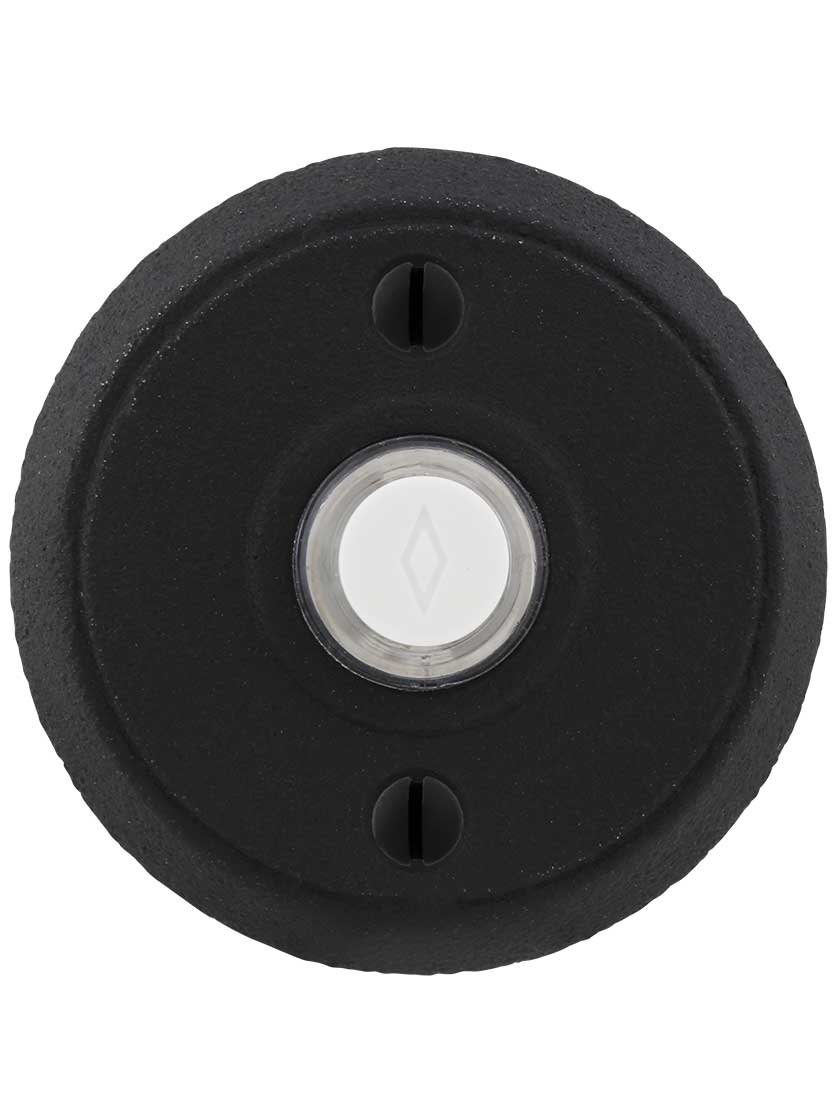 Doorbell Button with Steel Round Rosette