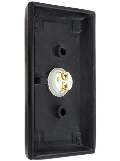 Alternate View 2 of Doorbell Button with Arts and Crafts Rosette.