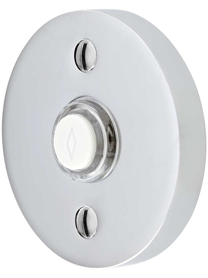 Doorbell Button with Disk Rosette