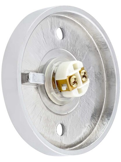 Alternate View 2 of Doorbell Button with Disk Rosette.