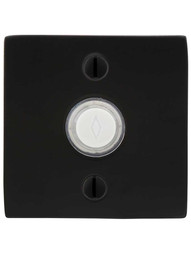 Doorbell Button with Square Rosette