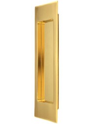 Rectangular Pocket-Door Flush Pull