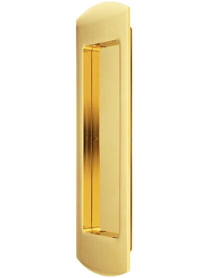 Alternate ViewPNG of Rounded End Pocket-Door Flush Pull.