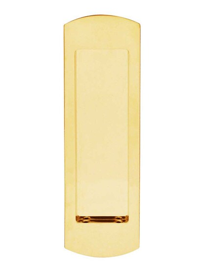 Alternate View of Rounded End Pocket-Door Flush Pull.