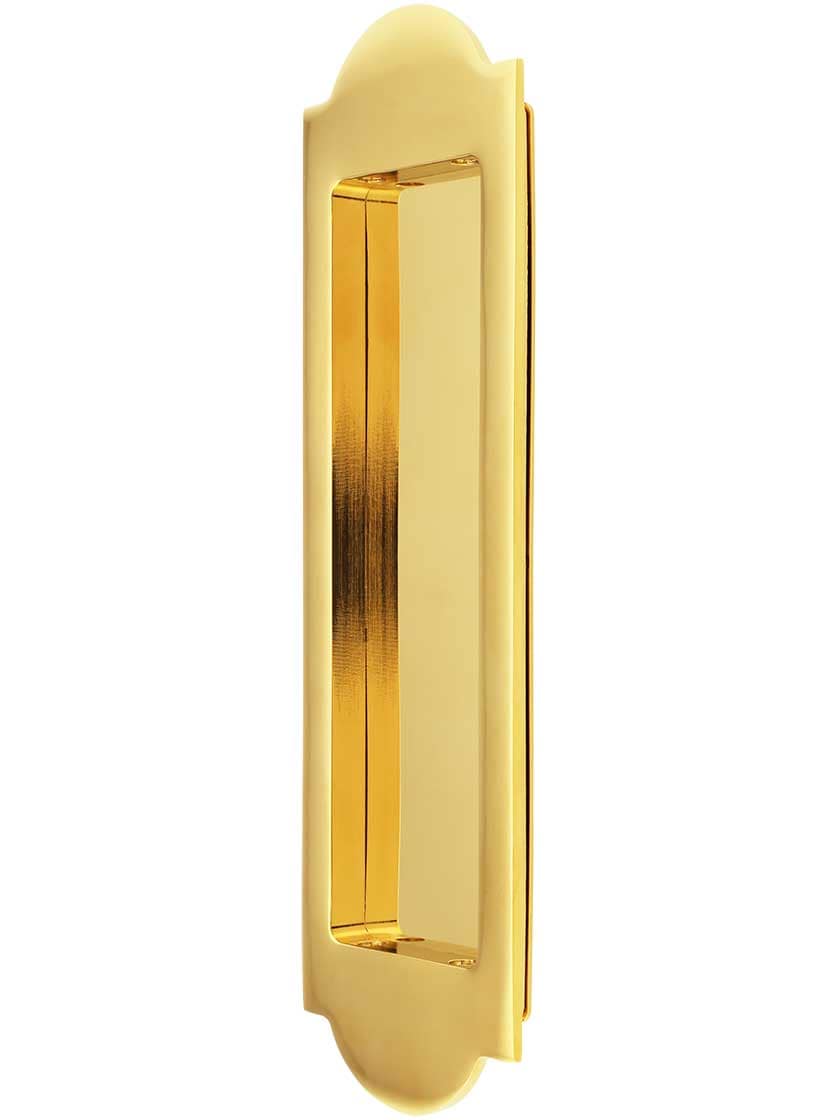Alternate ViewPNG of Arched Pocket-Door Flush Pull.