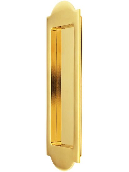 Alternate ViewPNG of Arched Pocket-Door Flush Pull.