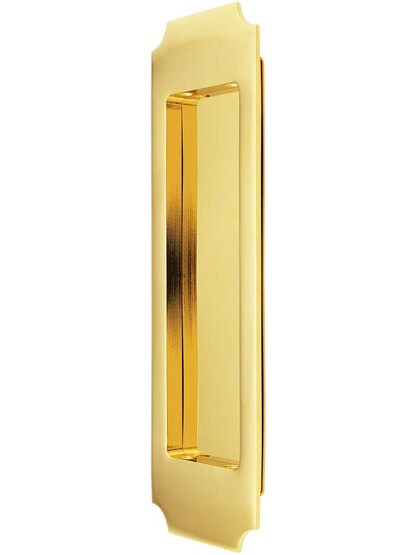 Alternate ViewPNG of Chamfered Corner Pocket-Door Flush Pull.
