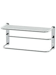 Spa Shelf and Double Towel Rack