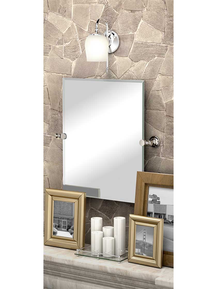 Alternate View of Tavern Framed Rectangular Bathroom Mirror - 24 1/2 inch x 32 1/2 inch.