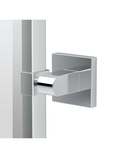 Alternate View of Elevate Framed Rectangular Bathroom Mirror - 24 1/2 inch x 32 1/2 inch.