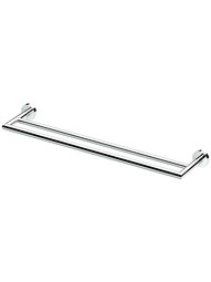 24 inch Glam Double Towel Bar.