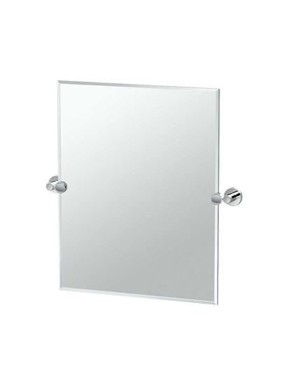 Glam Frameless Rectangular Bathroom Mirror - 19 1/2" x 24"