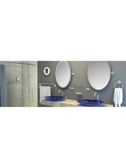 Alternate View of Universal Shower Curtain Rod.