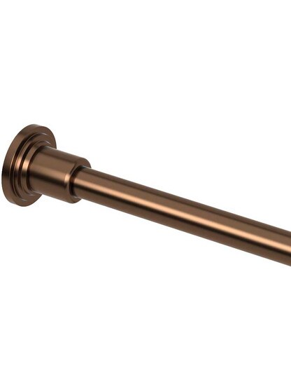Marina Solid-BrassShower Rod Set in Bronze.