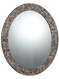 Sage Oval Wall-Mount Mirror