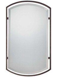 Breckenridge Wall-Mount Mirror in Palladian Bronze