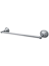 Mead Towel Bar with Ringed Rosettes