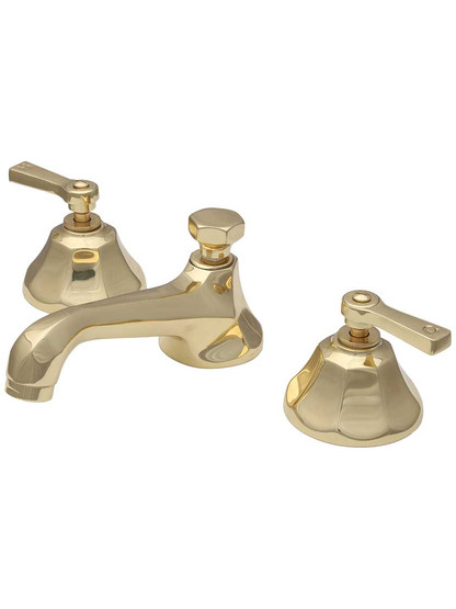 Mississippi Widespread Bathroom Faucet with Flat Levers