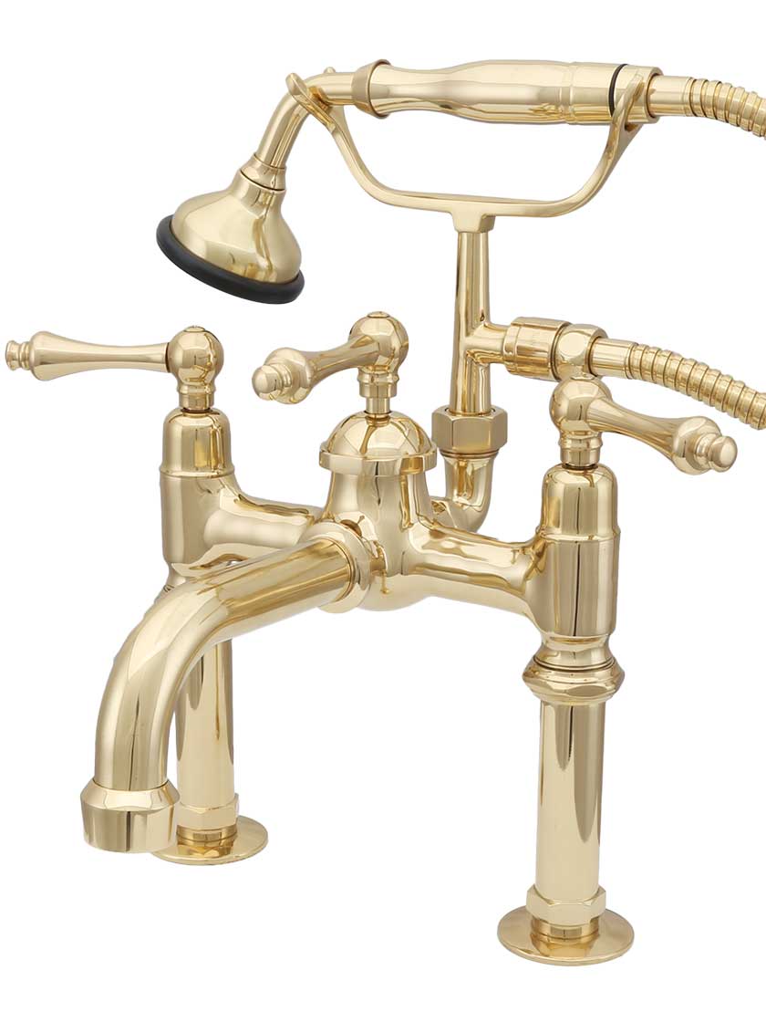 Laguna Clawfoot Tub Faucet with American Levers