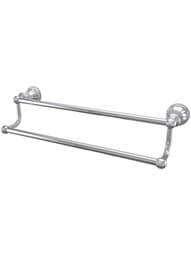 Hudson Double Towel Bar.