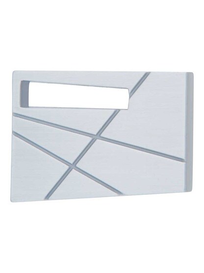 Alternate View 2 of Modernist Left Knob - 1 3/4 inch x 1 1/4 inch.
