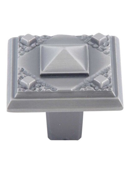 Alternate View 2 of Ruskin Cabinet Knob - 1 1/4 inch Square.