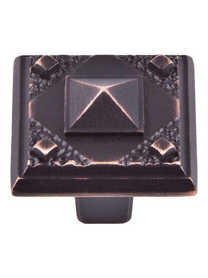 Alternate View 3 of Ruskin Cabinet Knob - 1 1/4 inch Square.