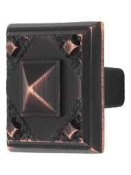 Ruskin Cabinet Knob - 1 1/4 inch Square.