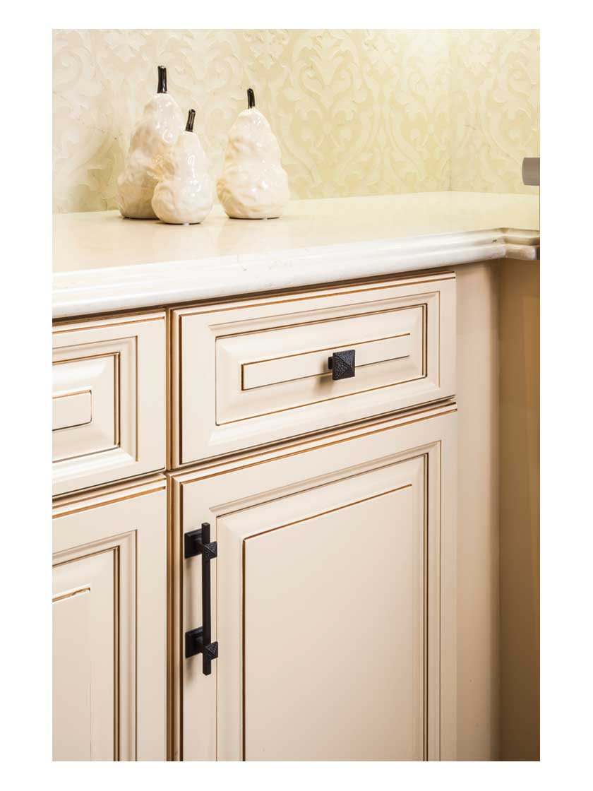 Alternate View of Ruskin Cabinet Pull - 4 inch Center-to-Center.
