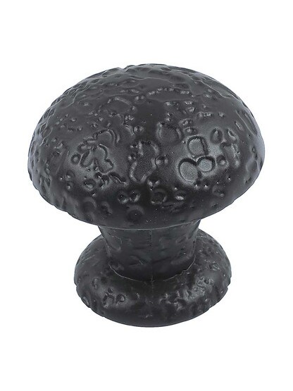 Alternate View of Olde World Round Knob - 1 inch Diameter.